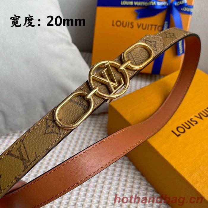 Louis Vuitton Belt 20MM LVB00001 Louis Vuitton Belt 20MM LVB00001